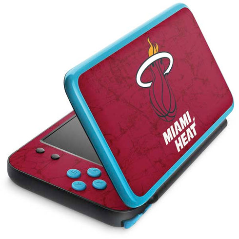 NBA Miami Heat Red Primary Logo Nintendo Skins