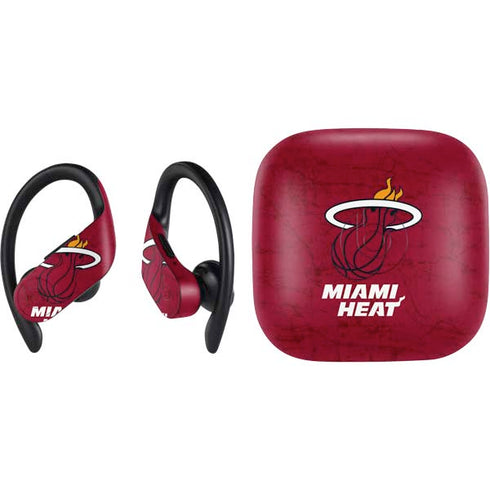 NBA Miami Heat Red Primary Logo PowerBeats Pro Skin