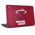 NBA Miami Heat Red Primary Logo HP Chromebook Skin