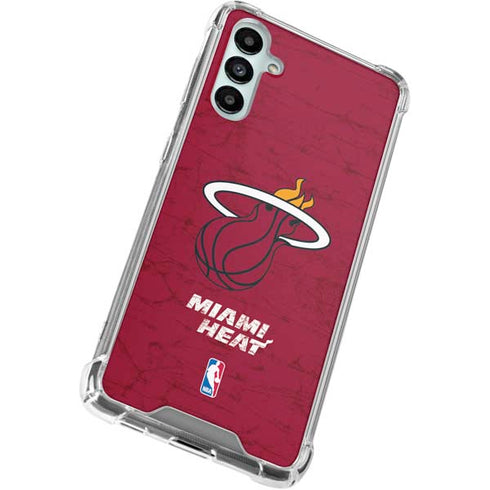 NBA Miami Heat Red Primary Logo Gabb Phone 4 Clear Case