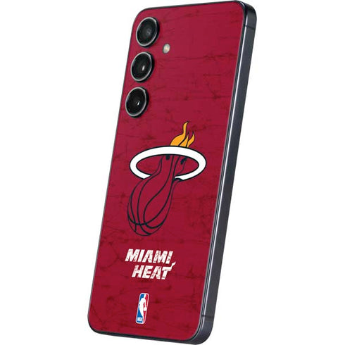 NBA Miami Heat Red Primary Logo Galaxy A16 5G Skin