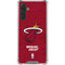 NBA Miami Heat Red Primary Logo Galaxy A17 Clear Case