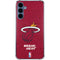 NBA Miami Heat Red Primary Logo Galaxy A35 5G Clear Case