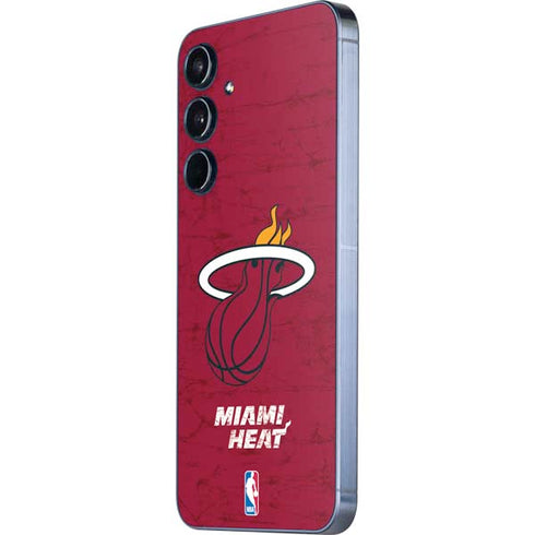 NBA Miami Heat Red Primary Logo Galaxy A35 5G Skin