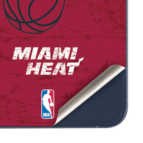 NBA Miami Heat Red Primary Logo Galaxy A35 5G Skin