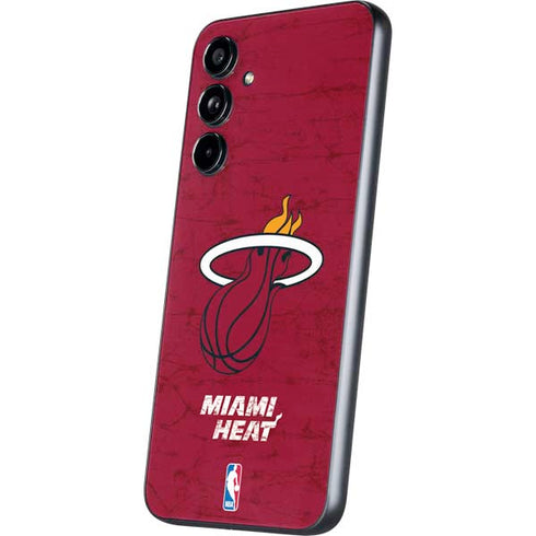 NBA Miami Heat Red Primary Logo Galaxy A54 5G Skin