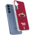 NBA Miami Heat Red Primary Logo Galaxy A55 5G Clear Case