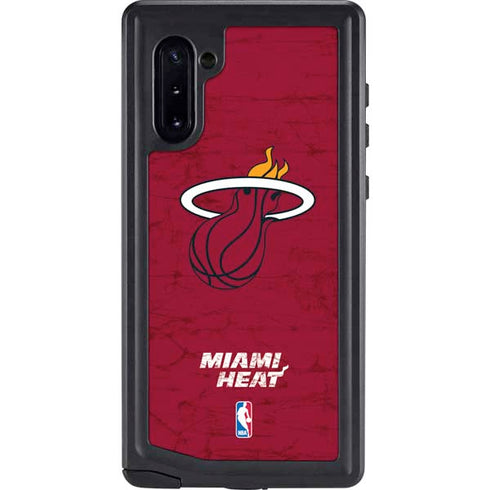 NBA Miami Heat Red Primary Logo Galaxy Cases