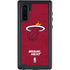 NBA Miami Heat Red Primary Logo Galaxy Cases