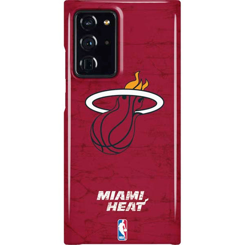 NBA Miami Heat Red Primary Logo Galaxy Cases