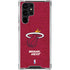 NBA Miami Heat Red Primary Logo Galaxy S23 Ultra Clear Case