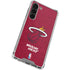 NBA Miami Heat Red Primary Logo Galaxy S24 FE Clear Case
