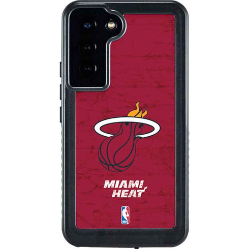 NBA Miami Heat Red Primary Logo Galaxy S24 Plus Waterproof Case