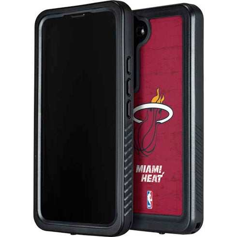 NBA Miami Heat Red Primary Logo Galaxy S24 Plus Waterproof Case