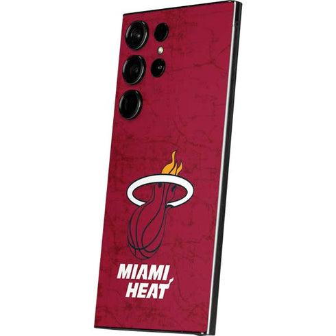 NBA Miami Heat Red Primary Logo Galaxy S24 Ultra Skin