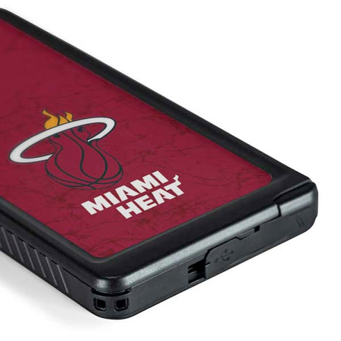 NBA Miami Heat Red Primary Logo Galaxy S24 Ultra Waterproof Case