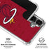 NBA Miami Heat Red Primary Logo Galaxy S26 Plus Clear Case
