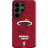 NBA Miami Heat Red Primary Logo Galaxy S26 Ultra Impact Case
