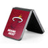 NBA Miami Heat Red Primary Logo Galaxy Z Flip6 Skin