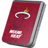 NBA Miami Heat Red Primary Logo Galaxy Z Flip6 Skin