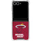 NBA Miami Heat Red Primary Logo Galaxy Z Flip7 Clear Case