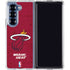 NBA Miami Heat Red Primary Logo Galaxy Z Fold7 Clear Case