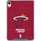 NBA Miami Heat Red Primary Logo iPad 11th Gen (2025) Clear Case