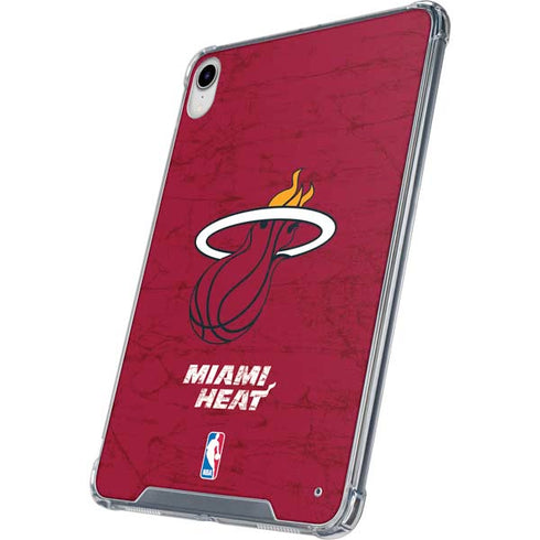 NBA Miami Heat Red Primary Logo iPad 11th Gen (2025) Clear Case
