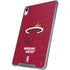 NBA Miami Heat Red Primary Logo iPad 11th Gen (2025) Clear Case