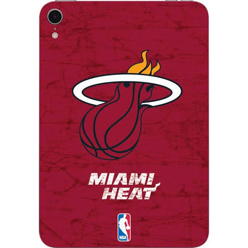 NBA Miami Heat Red Primary Logo Apple iPad Mini Skin