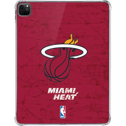 NBA Miami Heat Red Primary Logo iPad Pro 11in (2024) Clear Case