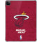 NBA Miami Heat Red Primary Logo iPad Pro 11in (2024) Clear Case