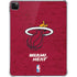 NBA Miami Heat Red Primary Logo iPad Pro 11in (2024) Clear Case