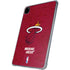 NBA Miami Heat Red Primary Logo iPad Pro 11in (2024) Clear Case