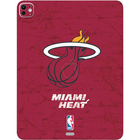 NBA Miami Heat Red Primary Logo iPad Pro 13in M4 (2024) Skin