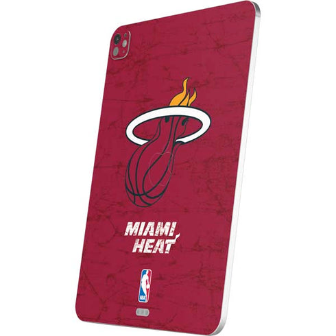 NBA Miami Heat Red Primary Logo iPad Pro 13in M4 (2024) Skin