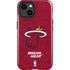 NBA Miami Heat Red Primary Logo iPhone 15 Impact Case