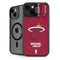 NBA Miami Heat Red Primary Logo iPhone 15 Kickstand Case