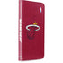 NBA Miami Heat Red Primary Logo iPhone 15 Plus Folio Case