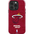 NBA Miami Heat Red Primary Logo iPhone 15 Pro Impact Case