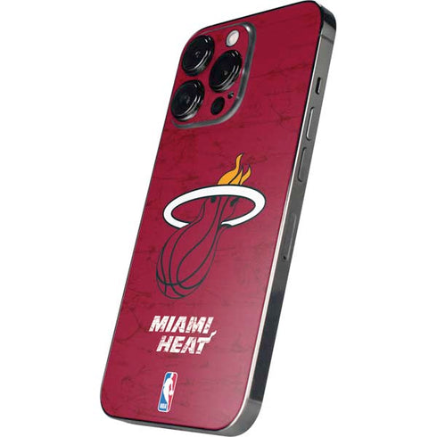 NBA Miami Heat Red Primary Logo iPhone 15 Pro Max Skin