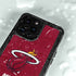 NBA Miami Heat Red Primary Logo iPhone 15 Pro Waterproof Case