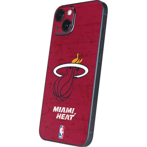 NBA Miami Heat Red Primary Logo iPhone 15 Skin