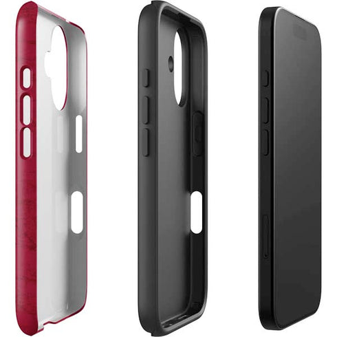 NBA Miami Heat Red Primary Logo iPhone 16 Impact Case