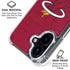 NBA Miami Heat Red Primary Logo iPhone 16 MagSafe Case