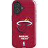 NBA Miami Heat Red Primary Logo iPhone 16 Magsafe Impact Case