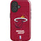 NBA Miami Heat Red Primary Logo iPhone 16 Plus Magsafe Impact Case