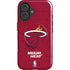 NBA Miami Heat Red Primary Logo iPhone 16 Plus Magsafe Impact Case