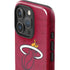 NBA Miami Heat Red Primary Logo iPhone 16 Pro Impact Case