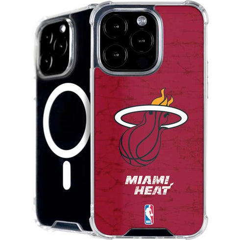 NBA Miami Heat Red Primary Logo iPhone 16 Pro Max MagSafe Case